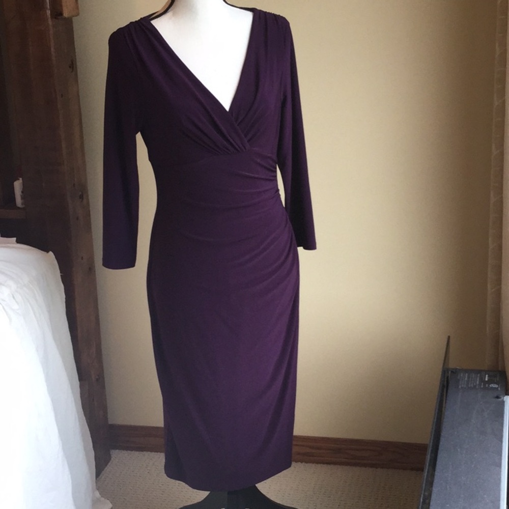 LAUREN Ralph Lauren Purple Dress